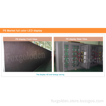 China Supplier P8 LED Display Full Sexy Video